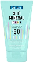 Детское солнцезащитное молочко для тела с SPF 50 - Olival Sun Mineral Kids Milk SPF 50 — фото N1