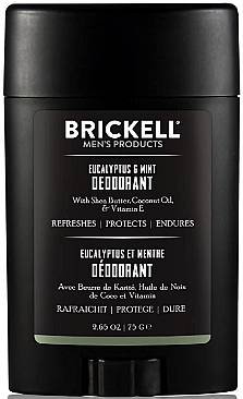 Дезодорант "Eucalyptus & Mint" - Brickell Men's Products Deodorant — фото N1