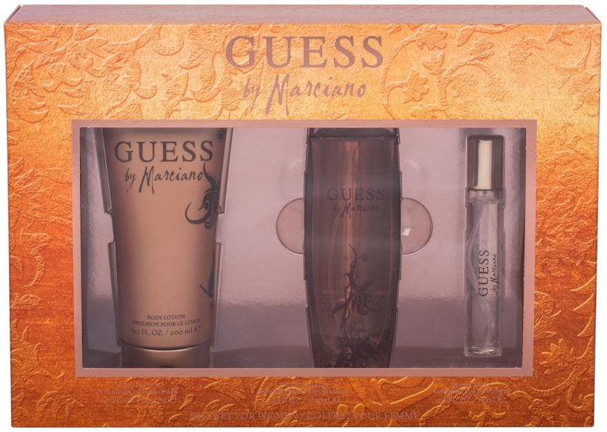 Guess by Marciano - Набор (edt/100ml + b/lot/200ml + edt/15ml)