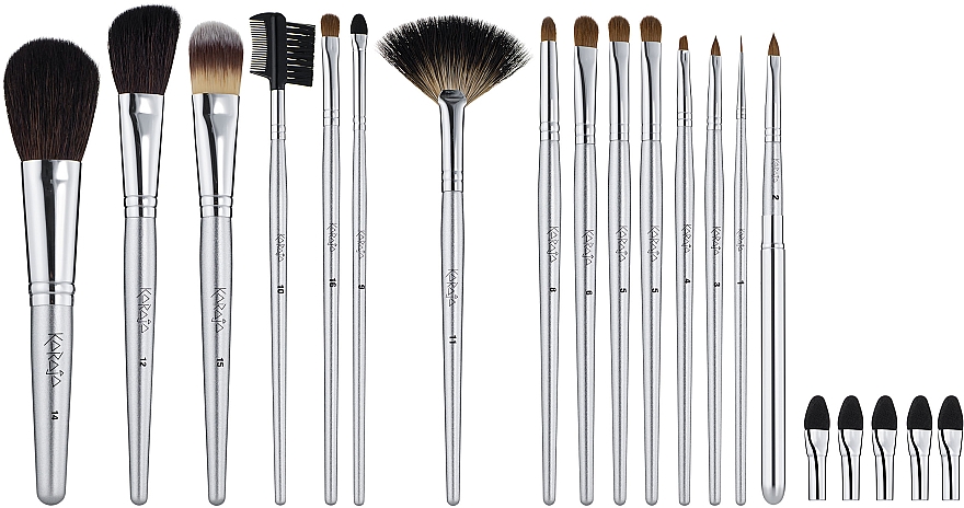 Набір пензлів для манікюру - Karaja Professional Brush Set — фото N2