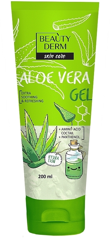 Активный SOS гель "Алоэ вера" - Beauty Derm Skin Care Aloe Vera Gel