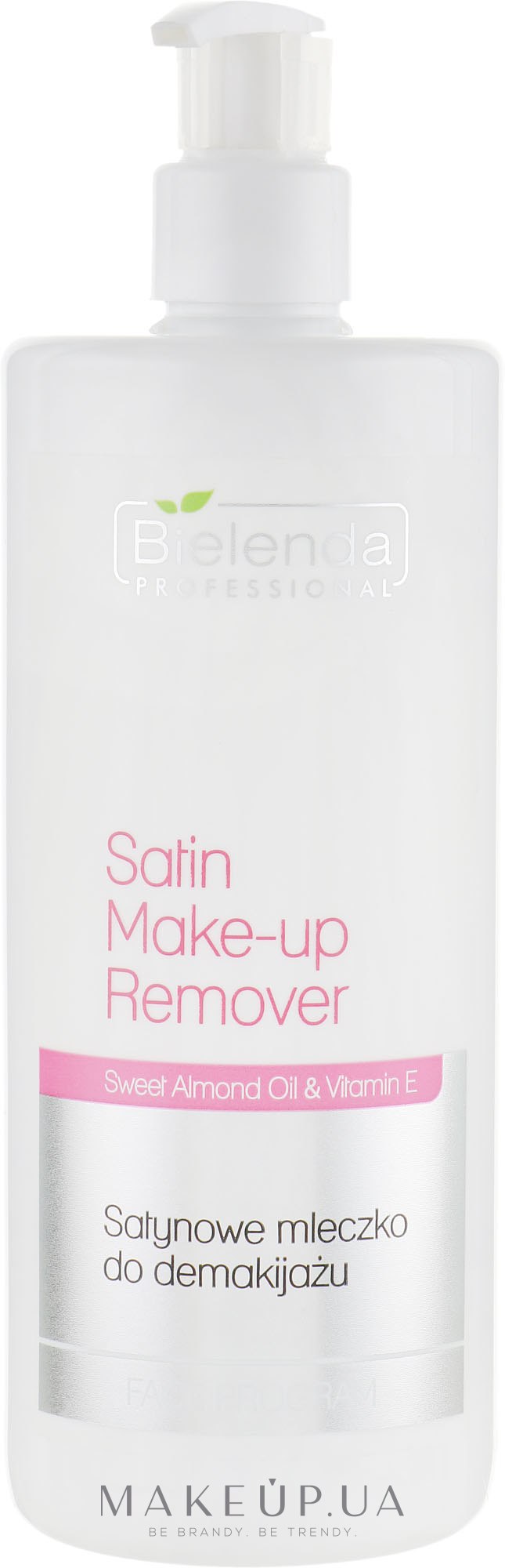 Сатинове молочко для демакіяжу - Bielenda Professional Face Program Skin Satin Make-up Remover — фото 500ml