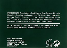 Крем до гоління з екстрактом евкаліпта і ментолу - Proraso Green Line Pre-Shaving Refreshing and Toning Cream — фото N6