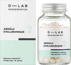 Харчова добавка "Гіалуронова кислота" - D-Lab Nutricosmetics Pure Hyaluronic — фото N2