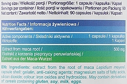 Харчова добавка «Мака» - Allnutrition Adapto Maca — фото N3