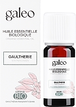 Органічна ефірна олія грушанки - Galeo Organic Essential Oil Gaultherie — фото N2