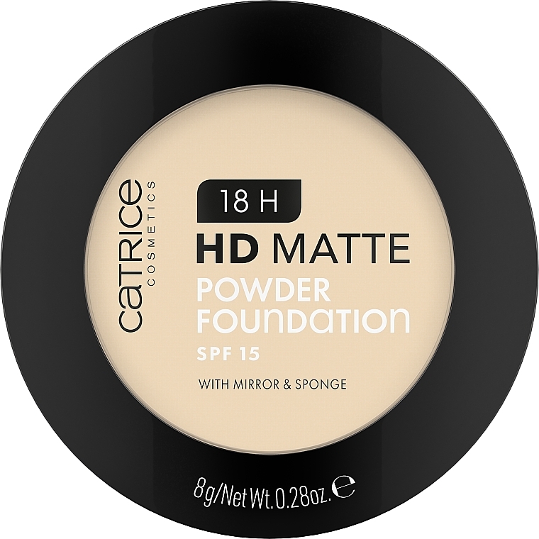 Тональная пудра-основа - Catrice 18H HD Matte Powder Foundation — фото N3