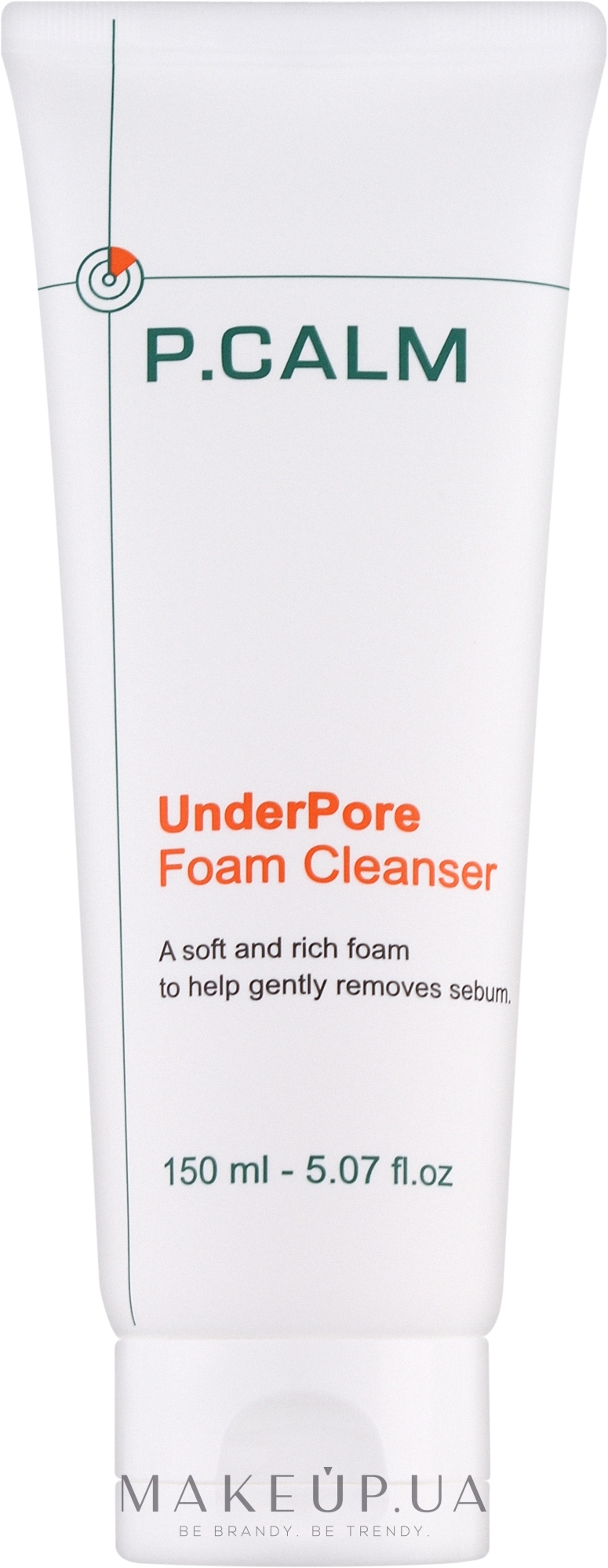 Пінка для проблемної шкіри - P.Calm Under Pore Foam Cleanser — фото 150ml