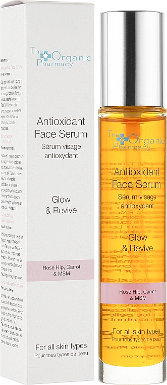 Антиоксидантная сыворотка для лица - The Organic Pharmacy Antioxidant Face Firming Serum — фото N2