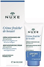 Духи, Парфюмерия, косметика Набор "Увлажнение" для лица - Nuxe Creme Fraiche De Beaute Set (f/cr/30ml + f/cr/15ml)