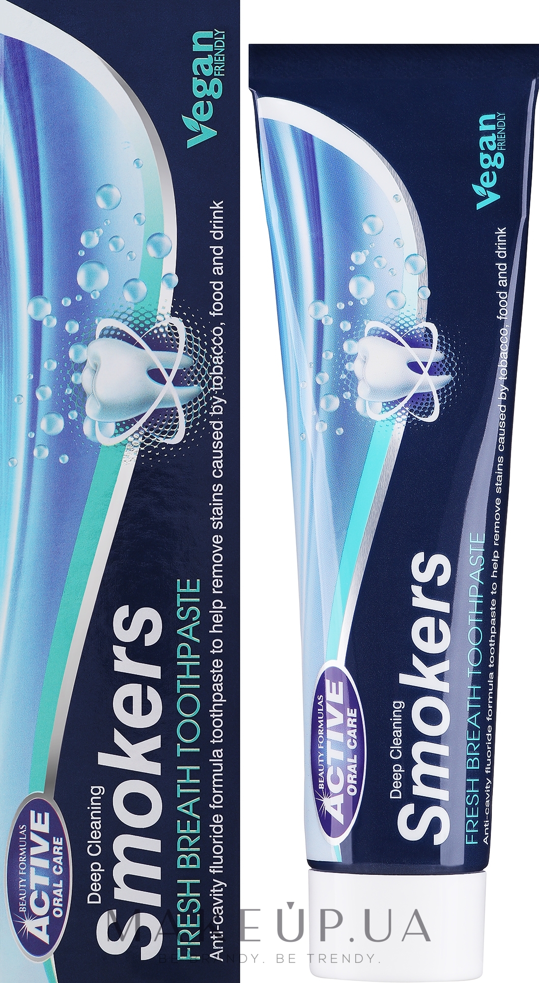 Зубна паста для курців - Beauty Formulas Active Oral Care Smokers — фото 100ml