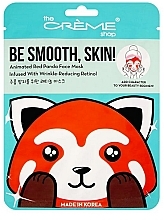 Маска для лица - The Creme Shop Face Mask Be Smooth Skin! Red Panda — фото N1