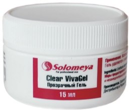 Парфумерія, косметика Прозорий гель для нігтів - Solomeya Clear Viva Gel