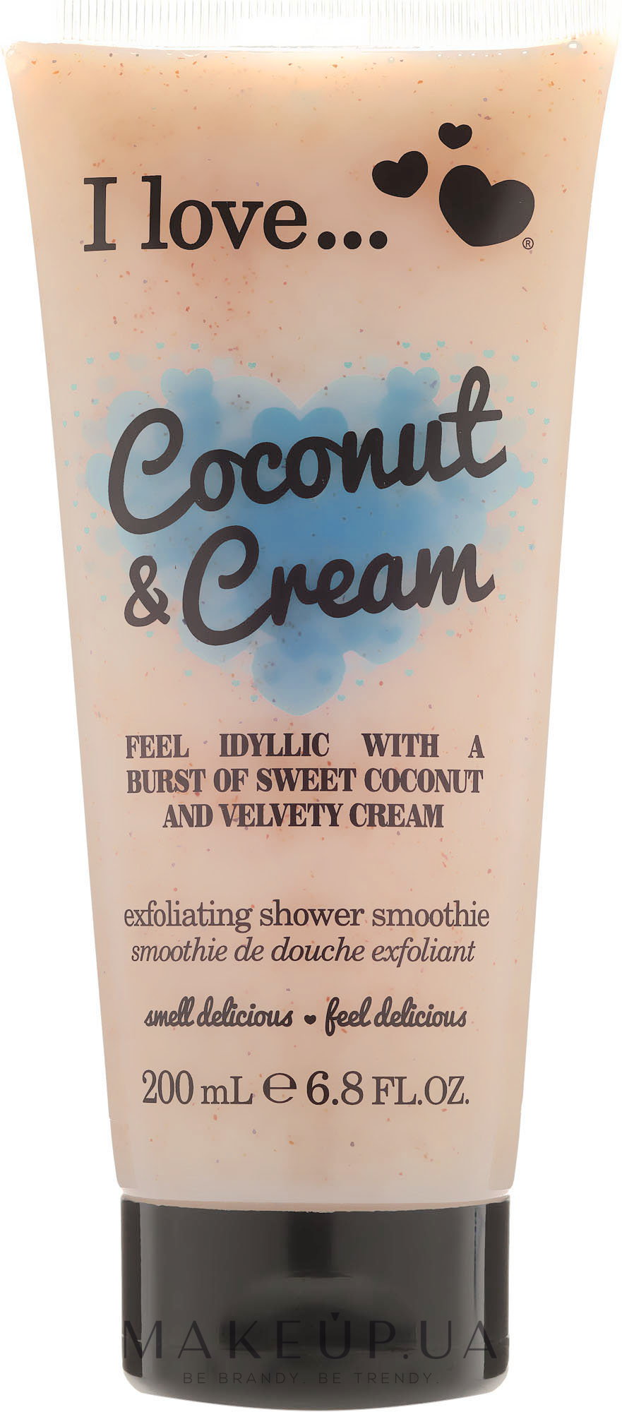 Скраб для тела - I Love... Coconut & Cream Velvety Hydrates Exfoliating Shower Smoothie — фото 200ml