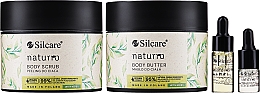 Набор - Silcare Naturro (b/butter/300ml + b/peel/300ml + oil/11ml + lash/oil/6ml) — фото N2