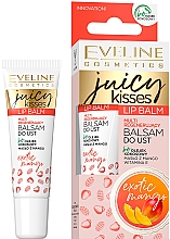 Парфумерія, косметика Бальзам для губ "Екзотичне манго" - Eveline Cosmetics Juicy Kisses Exotic Mango Lip Balm