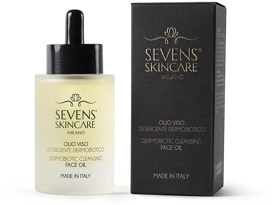 Очищувальна олія для обличчя - Sevens Skincare Dermobiotic Cleansing Face Oil — фото N1