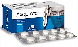 Парфумерія, косметика Аксопрофен, 10 шт. - Aristo Pharma Axoprofen 200 mg