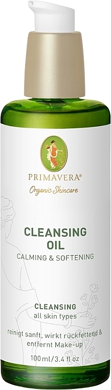 Очищающее масло для лица - Primavera Calming & Softening Cleansing Oil — фото N1
