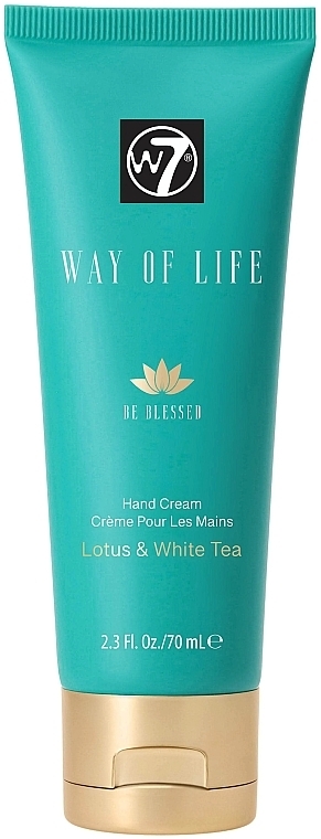 Крем для рук "Лотос и белый чай" - W7 Way of Life Hand Cream Be Blessed — фото N1
