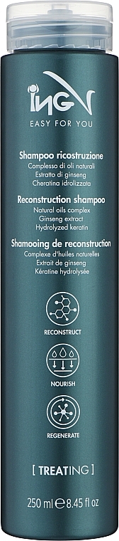 Шампунь для поврежеденных волос - ING Professional Treat-ING Treated Hair Shampoo