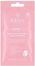 Парфумерія, косметика Зміцнювальна та підтягувальна тканинна маска для обличчя - Miya Cosmetics MYSUPERmask Firming Facial Mask
