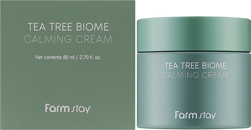 Крем с чайным деревом для проблемной кожи лица - FarmStay Tea Tree Biome Calming Cream  — фото N2