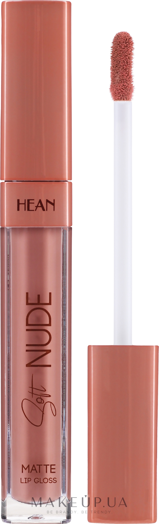 Hean Soft Nude Matte Lip Gloss - Матовый блеск для губ: купить по лучшей  цене в Украине | Makeup.ua