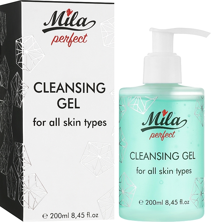 УЦІНКА Гель очищуючий для обличчя - Mila Perfect Cleansing Gel * — фото N2