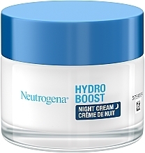 Духи, Парфюмерия, косметика Увлажняющий ночной крем для лица - Neutrogena Hydro Boost Night Cream