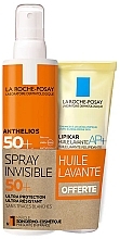 Набор - La Roche-Posay (spray/200ml + b/oil/100ml) — фото N1