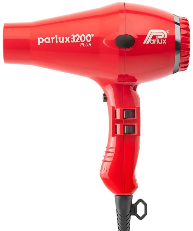Фен для волосся, 3200, червоний - Parlux Plus — фото N1