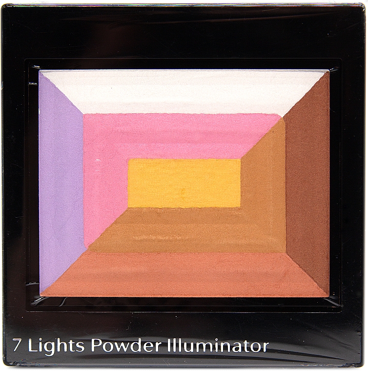 Компактная пудра с эффектом сияния "7 цветов" - Shiseido 7 Lights Powder Illuminator (сменный блок) — фото N1