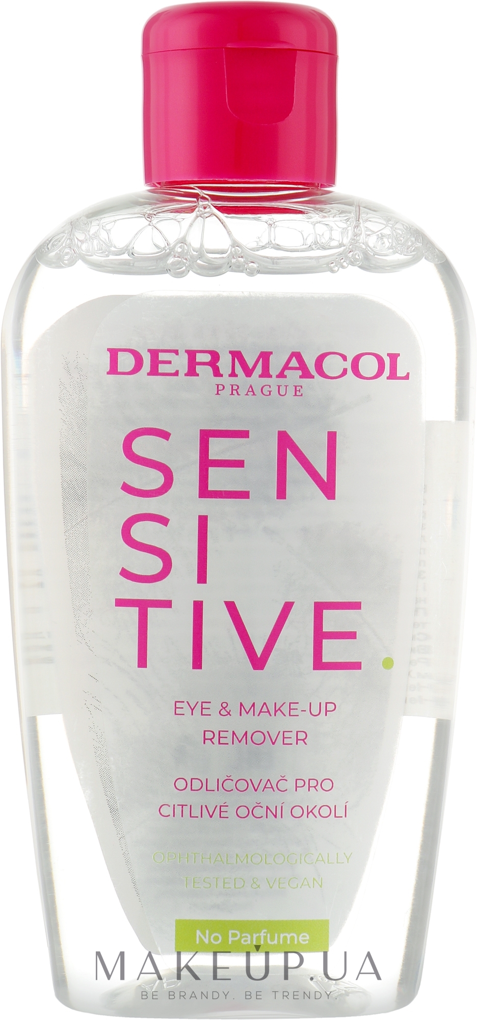 Засіб для зняття макіяжу з чутливих очей - Dermacol Sensitive Eye Make-Up Remover — фото 150ml