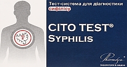 Быстрый тест для диагностики сифилиса - Cito Test — фото N1