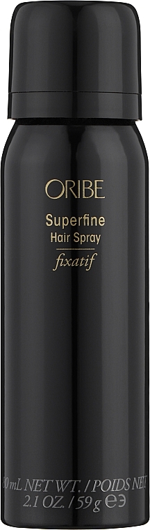 Спрей для надсильної фіксації "Лак-невагомість" - Oribe Superfine Hair Spray — фото N1
