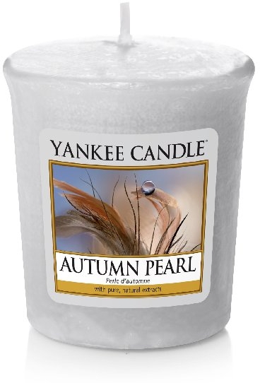 Ароматична свічка - Yankee Candle Scented Votive Autumn Pearl — фото N1