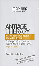 Духи, Парфюмерия, косметика Восстанавливающий шампунь - Maxima Antiage Therapy Shampoo (пробник)