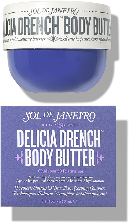 Крем-баттер для тела - Sol De Janeiro Delicia Drench Body Butter — фото N3