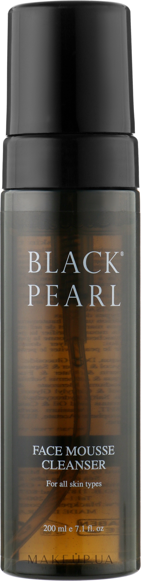 Очищающий мусс для лица - Sea Of Spa Black Pearl Face Mousse Cleanser For All Skin Types — фото 200ml