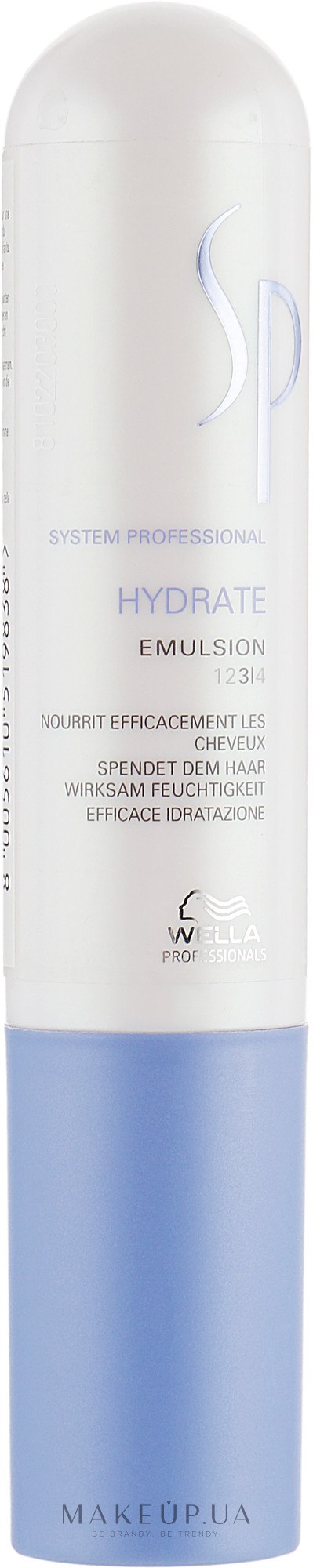 Увлажняющая эмульсия для волос - Wella SP Hydrate Emulsion — фото 50ml