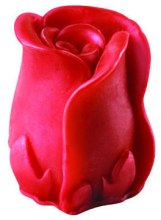 Духи, Парфюмерия, косметика Глицериновое мыло ручной работы "Бутон розы", красное - BioFresh Rose Blossom Glycerin Soap 