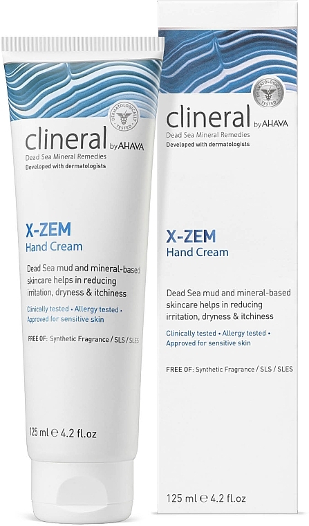 Крем для рук - Ahava Clineral X-Zem Hand Cream — фото N2