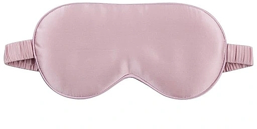 Шелковая повязка на глаза, розовая - Beautifly — фото N1