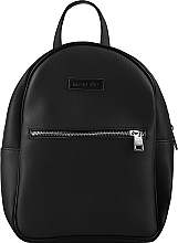Рюкзак черный "Sleek and Chic" - MAKEUP — фото N1