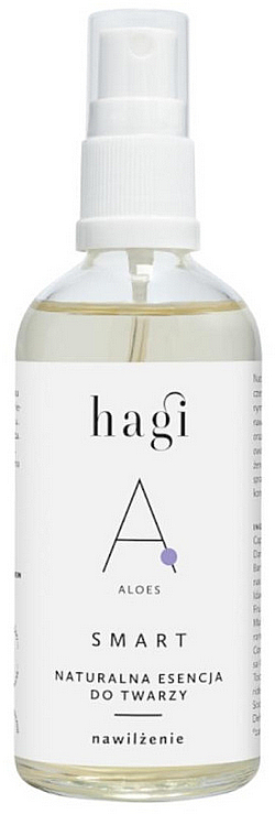 Натуральна зволожувальна есенція для обличчя - Hagi Cosmetics Smart A Face Essence-Tonic With Aloe Vera — фото N1