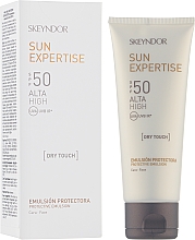 Солнцезащитная эмульсия SPF 50 - Skeyndor Sun Expertise Dry Touch Protective Emulsion SPF 50 — фото N2