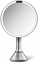 Духи, Парфюмерия, косметика Зеркало с двойной светодиодной подсветкой и 5-кратным увеличением - Simplehuman Dual LED Light Sensor Makeup Mirror Stainless Steel