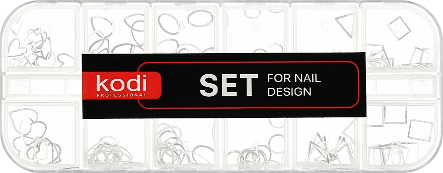 Набір для дизайну нігтів, мікс №1 - Kodi Professional Set For Nail Design — фото N1
