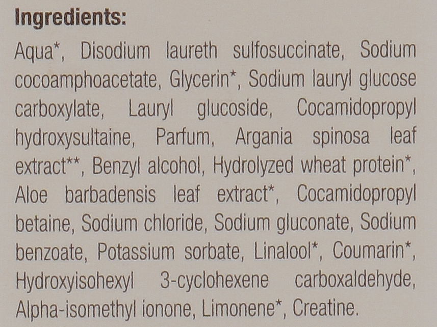 Шампунь для всіх типів волосся - Arganiae L'oro Liquido Argan Shampoo (туба) — фото N3